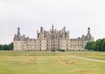 View of the north-west facade, built 1519-46 by French School